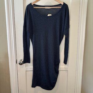 NWT- Nation LTD Lightweight Sweater Dress - Blue, Size Small